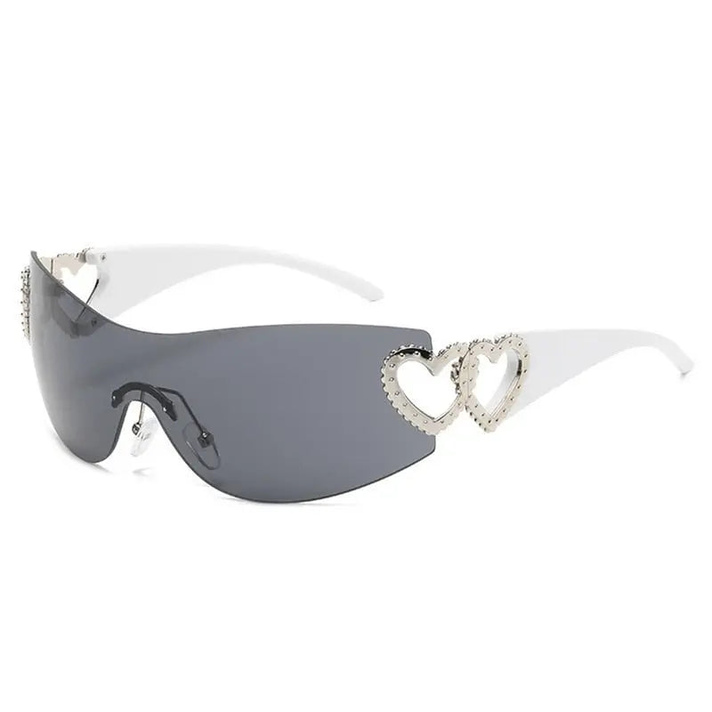 Double Hearted Sunglasses